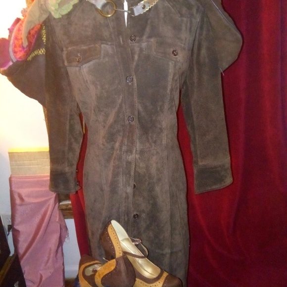 Boho chic, handmade brown/pink bag - Picture 2 of 4